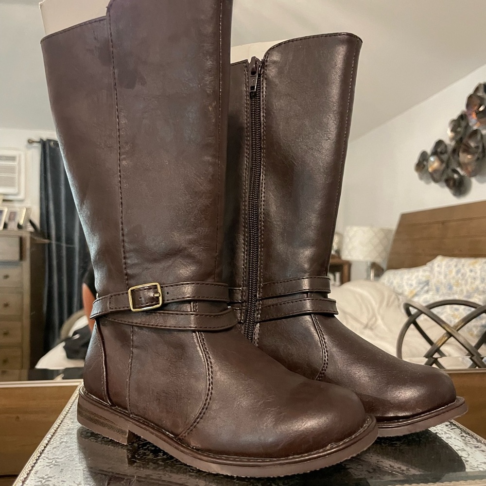Gymboree Kids Sz 11 Brown Boots